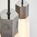 Tala Basalt Nine Pendant Light in Stainless Steel