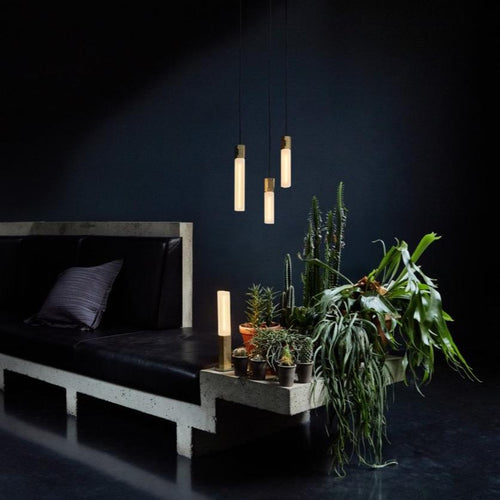 Tala Basalt Triple Pendant Light