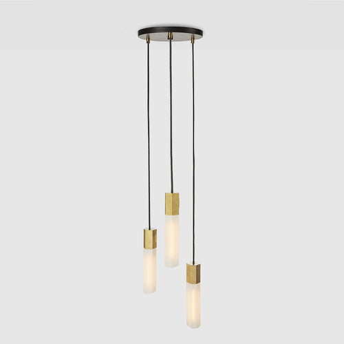 Tala Basalt Triple Pendant Light