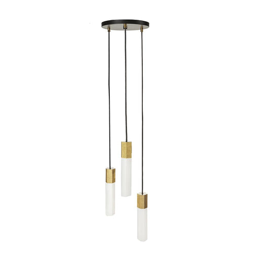 Tala Basalt Triple Pendant Light