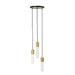 Tala Basalt Triple Pendant Light