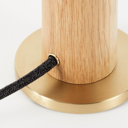 Tala Knuckle Table Lamp Oak