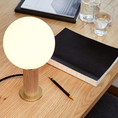 Tala Knuckle Table Lamp Oak