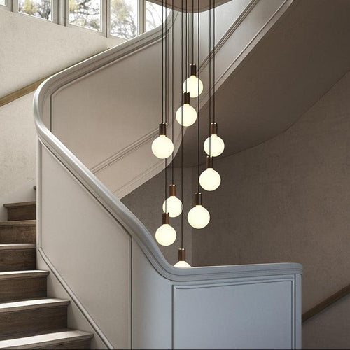 Tala Walnut Nine Pendant with Sphere IV