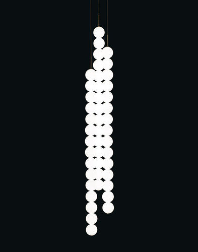 Terzani Abacus Triple Strand Pendant Light