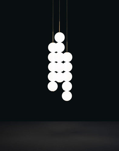 Terzani Abacus Triple Strand Pendant Light