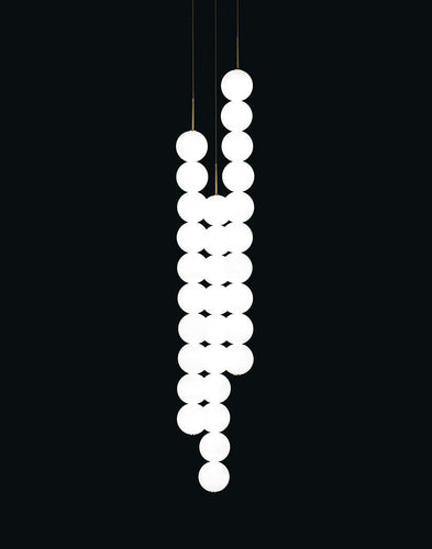 Terzani Abacus Triple Strand Pendant Light