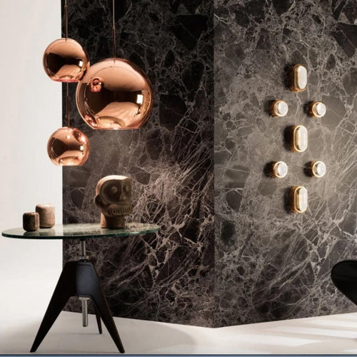 Tom Dixon Copper LED Trio Round Pendant System