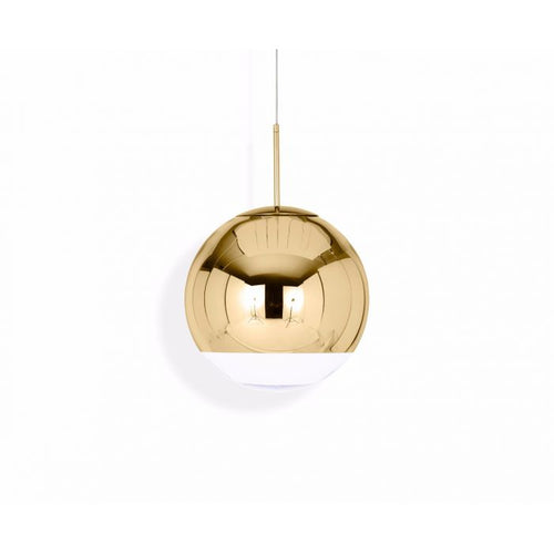 Tom Dixon Mirror Ball LED Pendant Light Gold