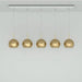 Tom Dixon Mirror Ball Linear Pendant System Gold