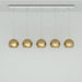 Tom Dixon Mirror Ball Linear Pendant System LED Gold