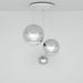Tom Dixon Mirror Ball Round Pendant Light System Silver