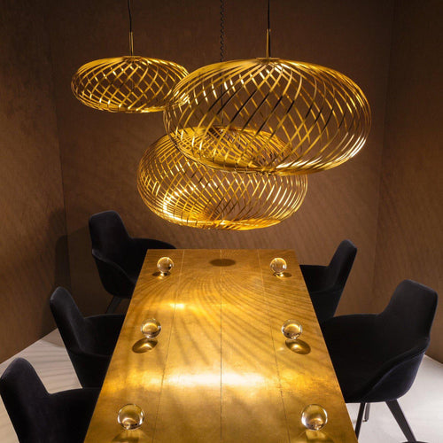 Tom Dixon Spring Pendant Light Brass