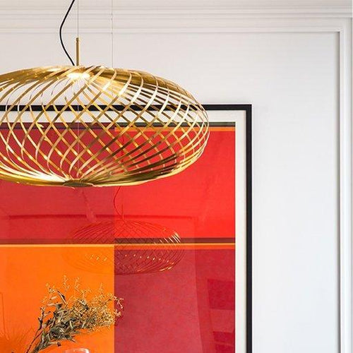 Tom Dixon Spring Pendant Light Brass
