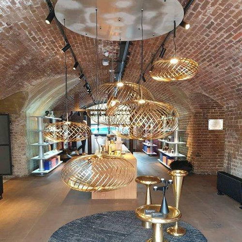 Tom Dixon Spring Pendant Light Brass