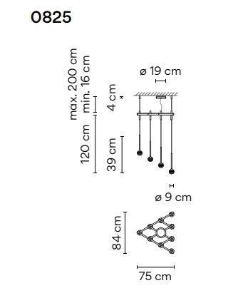 Algorithm Triangular Led Pendant Vibia Algorithm Triangle Suspension Light