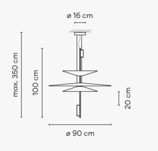 Vibia Flamingo Suspension Light