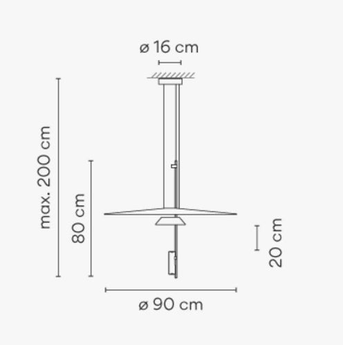 Vibia Flamingo Suspension Light