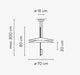 Vibia Flamingo Suspension Light