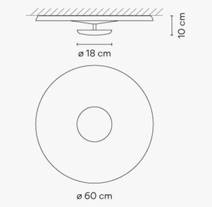 Vibia Top Ceiling Light | Inspyer Lighting