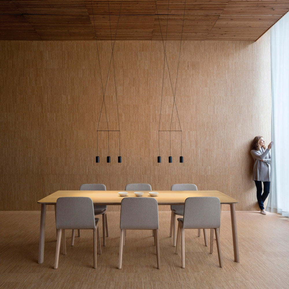 Vibia Linear Light Plug In Vibia Wireflow Lineal Suspension Light