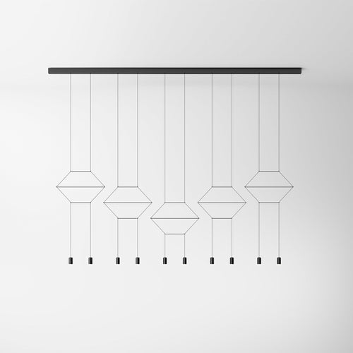 Vibia Wireflow Lineal Suspension Light