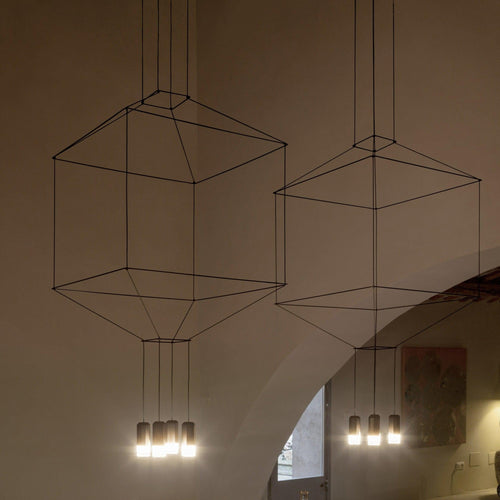Vibia Wireflow Square Suspension Light