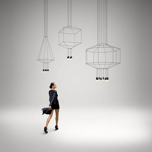 Vibia Wireflow Square Suspension Light