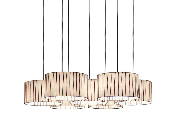 a-emotional light Curvas Pendant Light Cluster